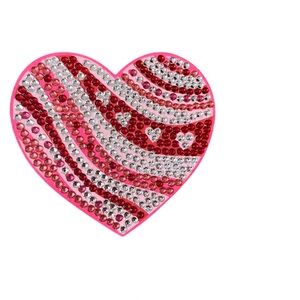 Diamond Art Heart Magnet (Qty1) sealed